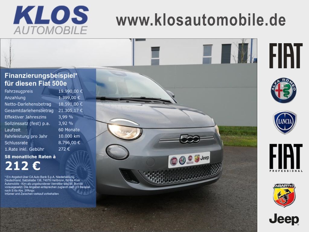 Fiat 500e 2022