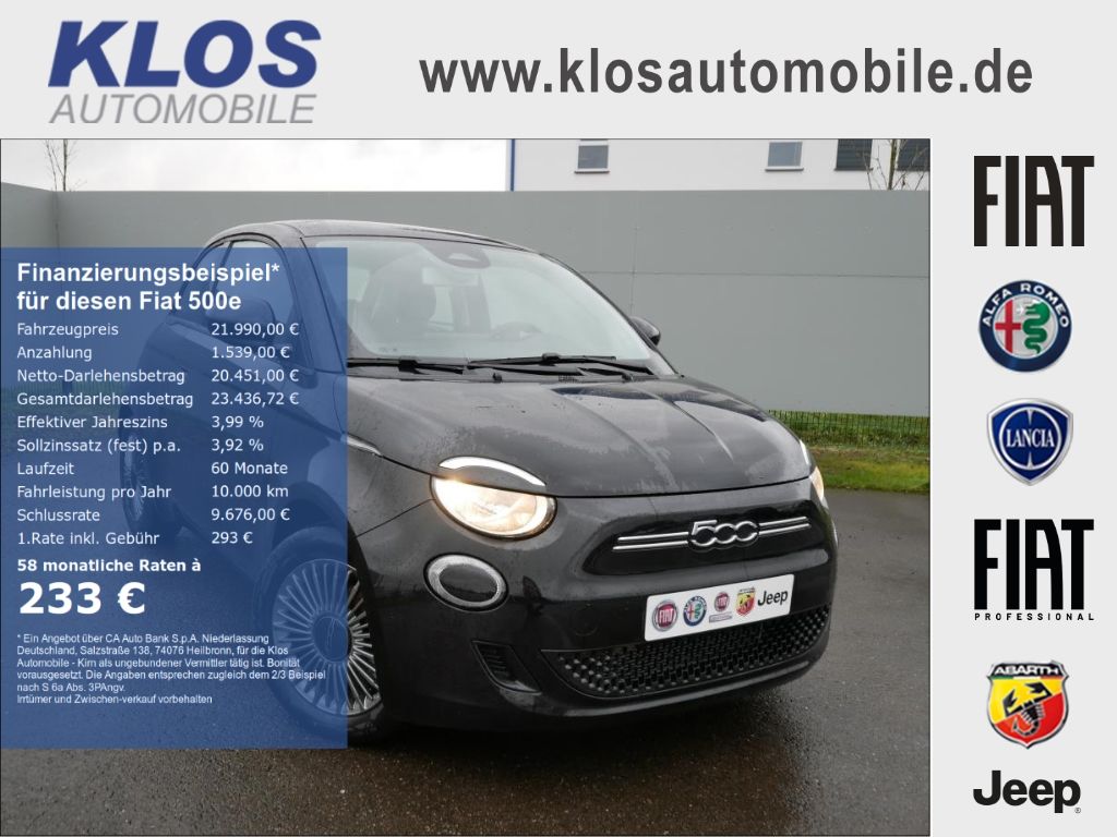 Fiat 500e 2022