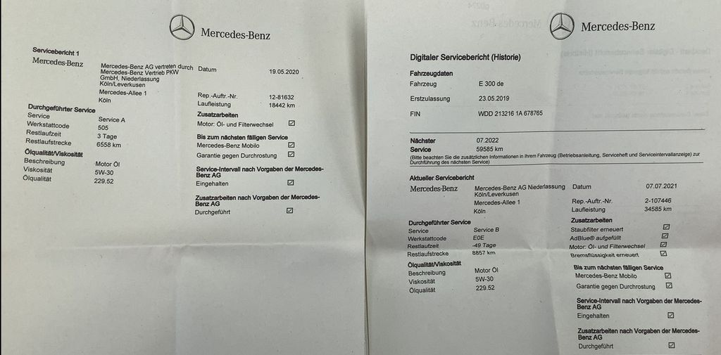 Mercedes-Benz E 300 2019