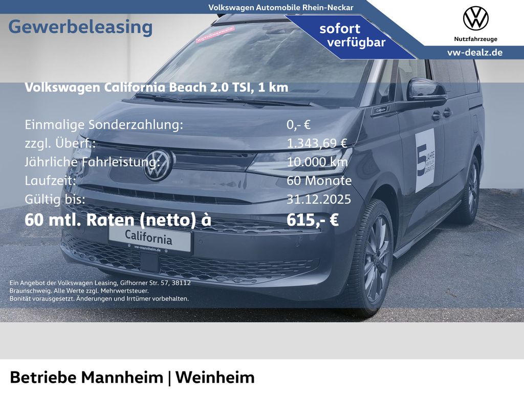 Volkswagen T7 California