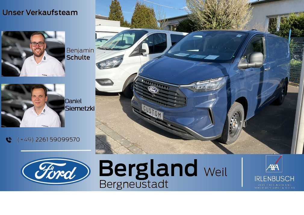 Ford Transit Custom 2025