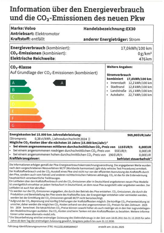 Volvo EX30 2024