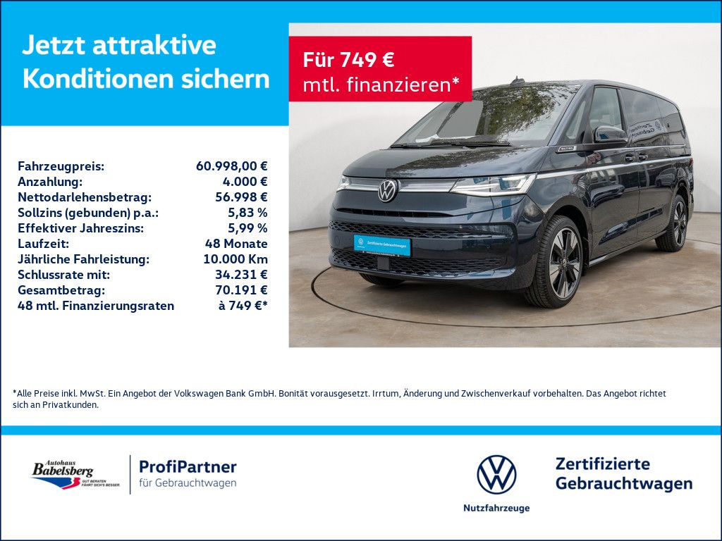 Volkswagen T7 Multivan 2024
