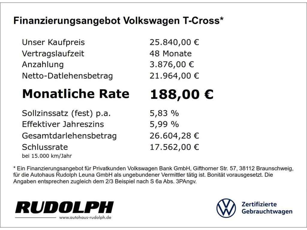 Volkswagen T-Cross 2025