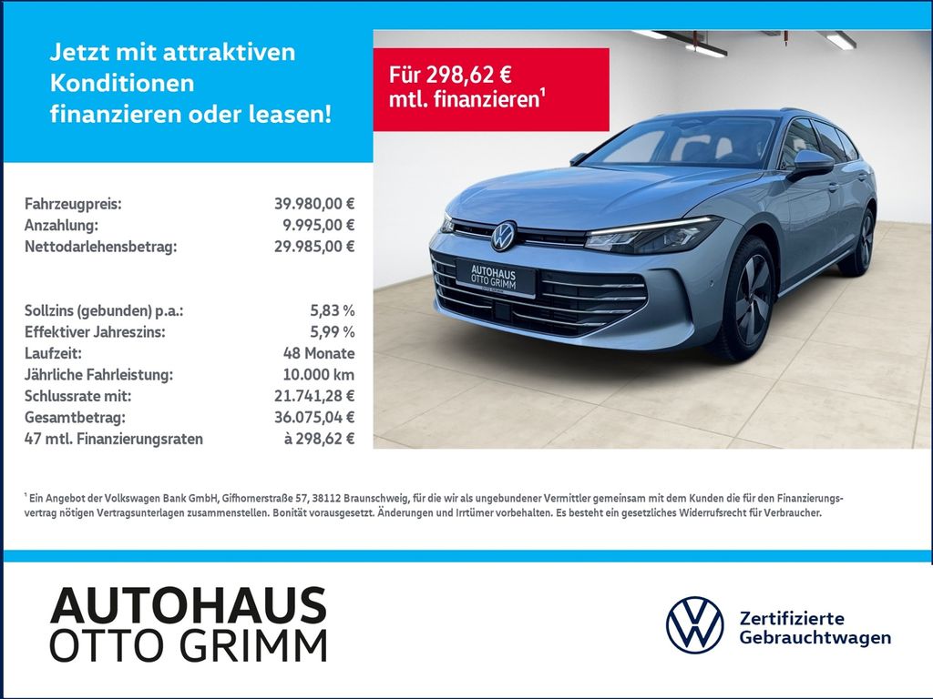 Volkswagen Passat Variant 2025