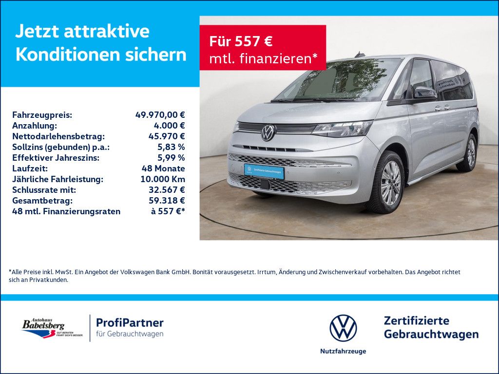 Volkswagen T7 Multivan 2024