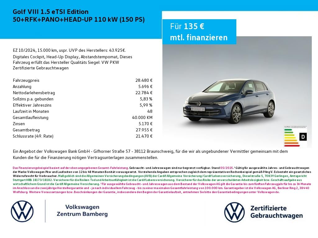 Volkswagen Golf 2024
