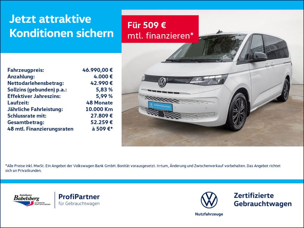 Volkswagen T7 Multivan 2024