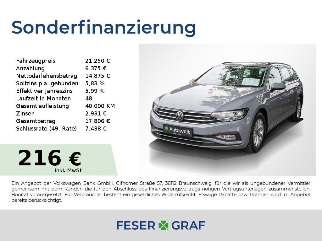 Volkswagen Passat Variant 2022