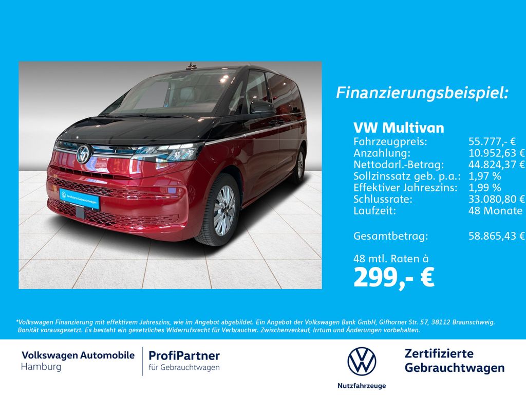 Volkswagen T7 Multivan 2024