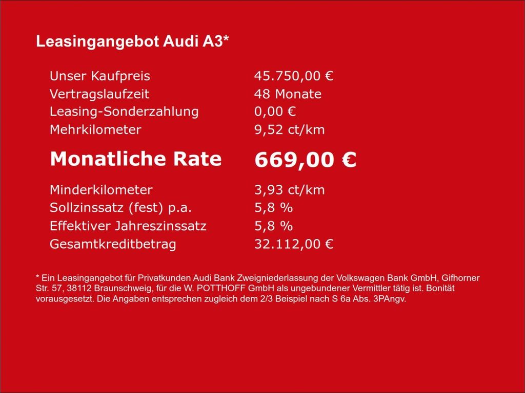 Audi A3 2025