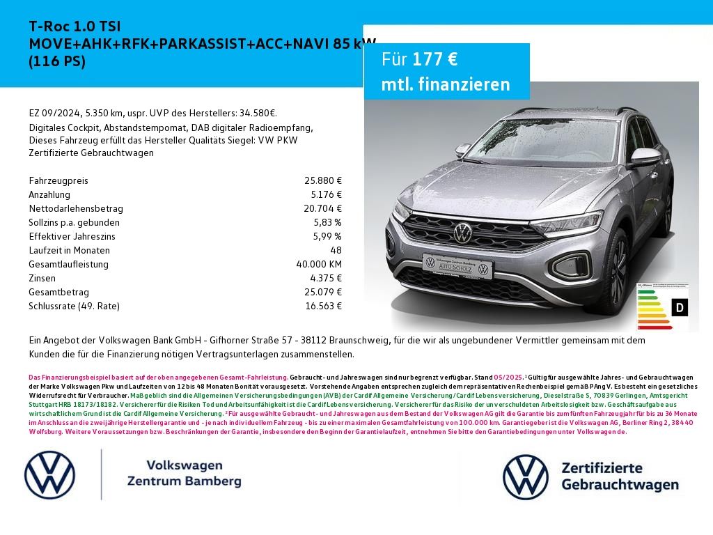 Volkswagen T-Roc 2024