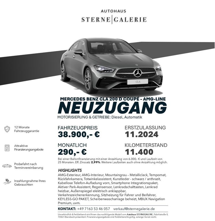 Mercedes-Benz CLA 200 2024