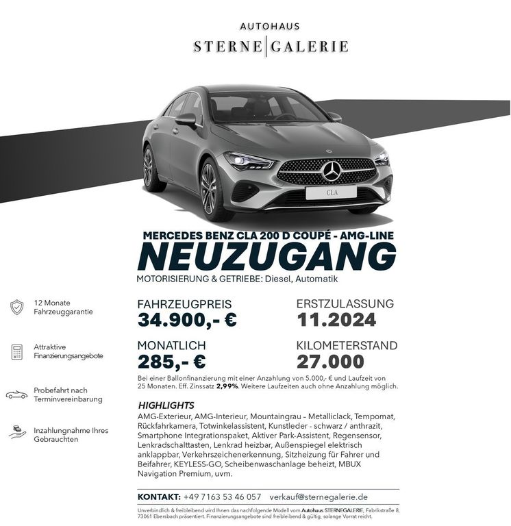 Mercedes-Benz CLA 200 2024