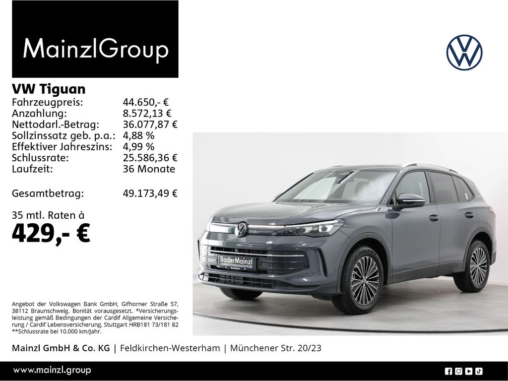 Volkswagen Tiguan 2025