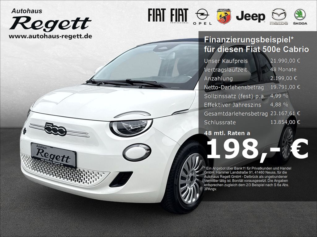 Fiat 500e 2023