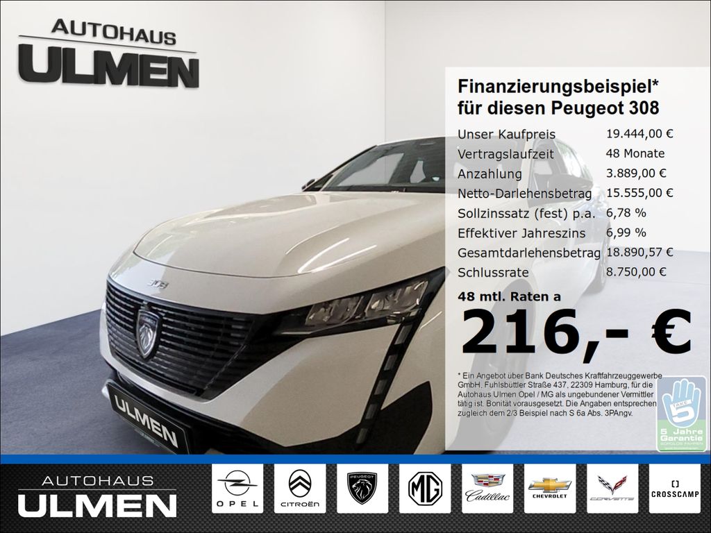 Peugeot 308 2022