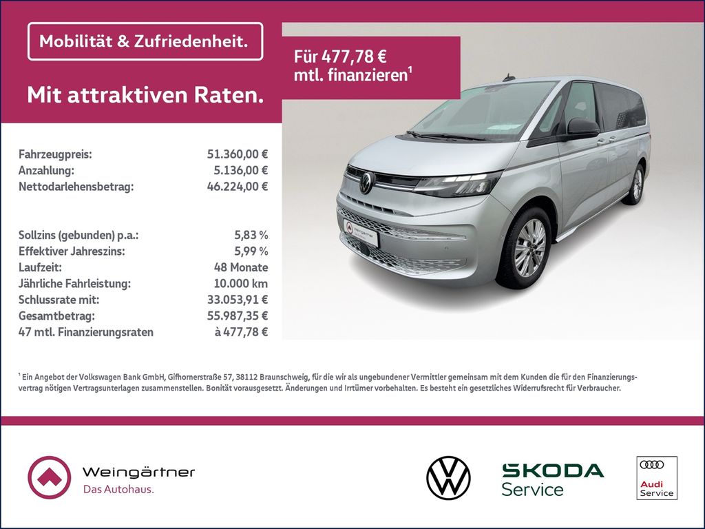 Volkswagen T7 Multivan 2024