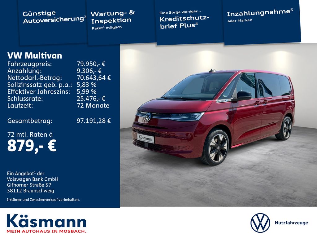 Volkswagen T7 Multivan 2025