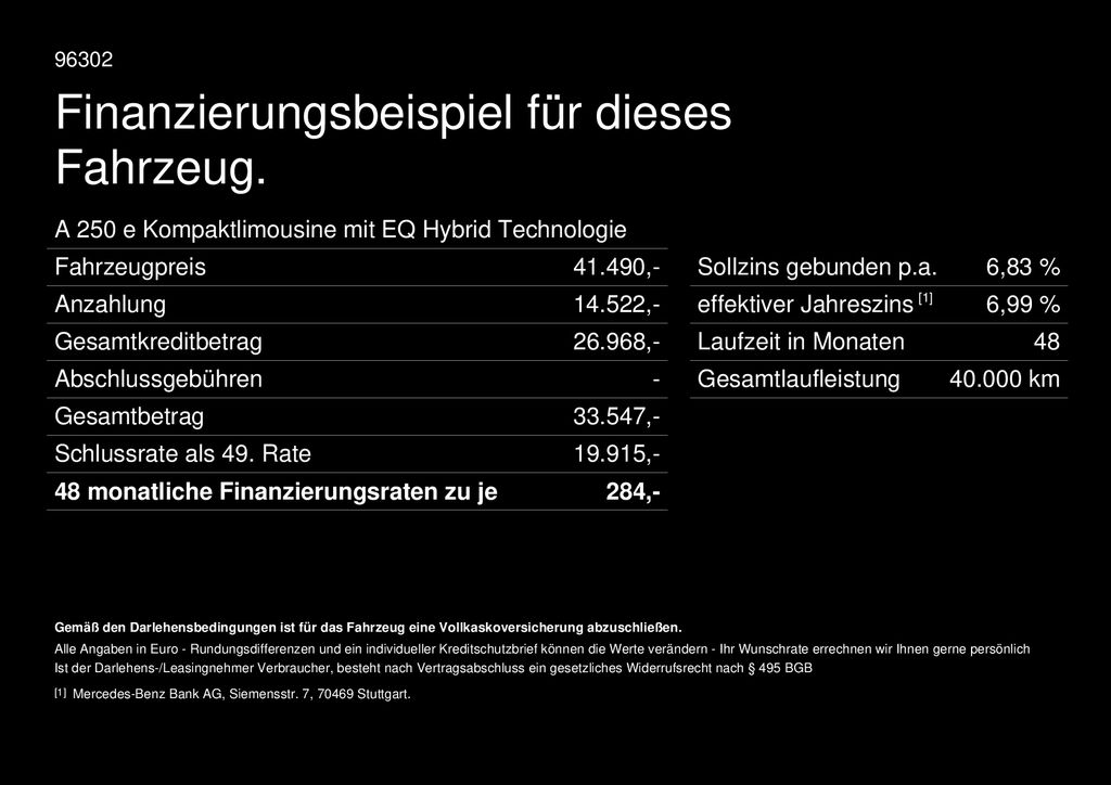 Mercedes-Benz A 250 2025