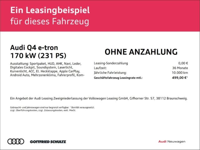 Audi Q4 e-tron 2025