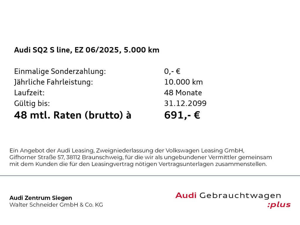 Audi SQ2 2025