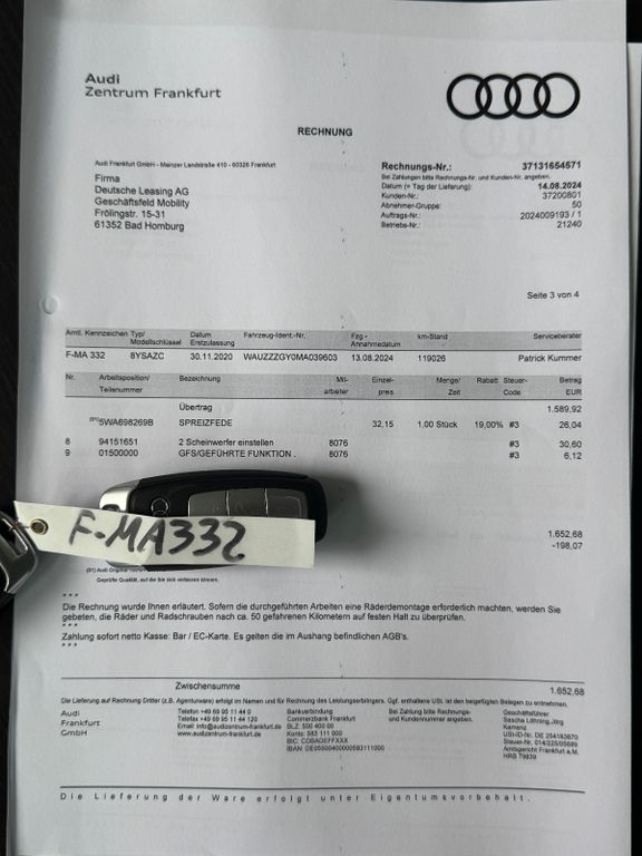 Audi A3 2020