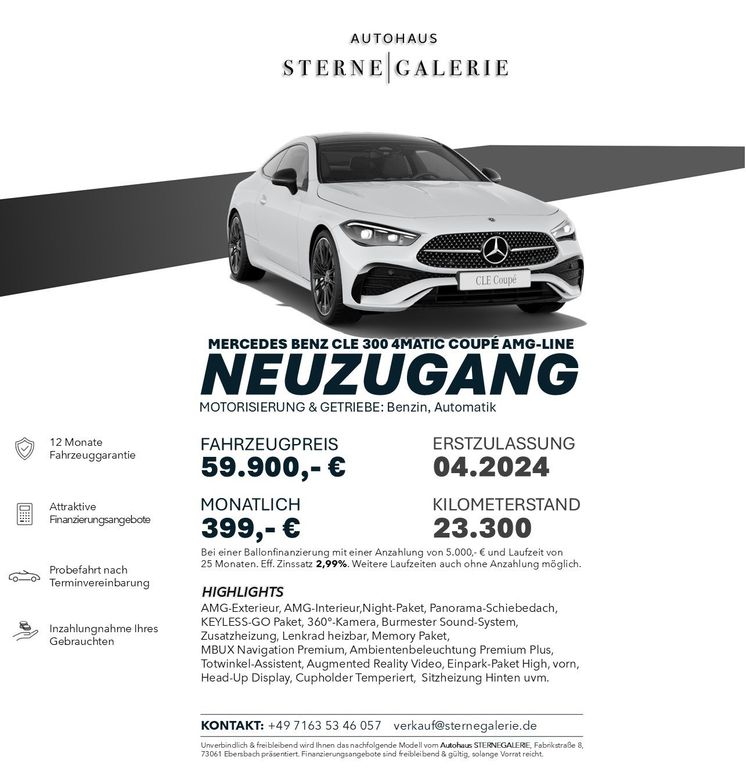Mercedes-Benz CLE 300 2024
