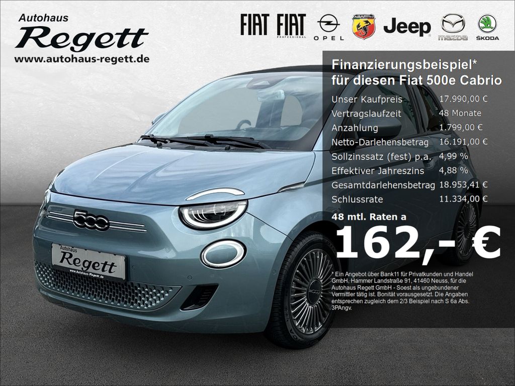 Fiat 500e 2021