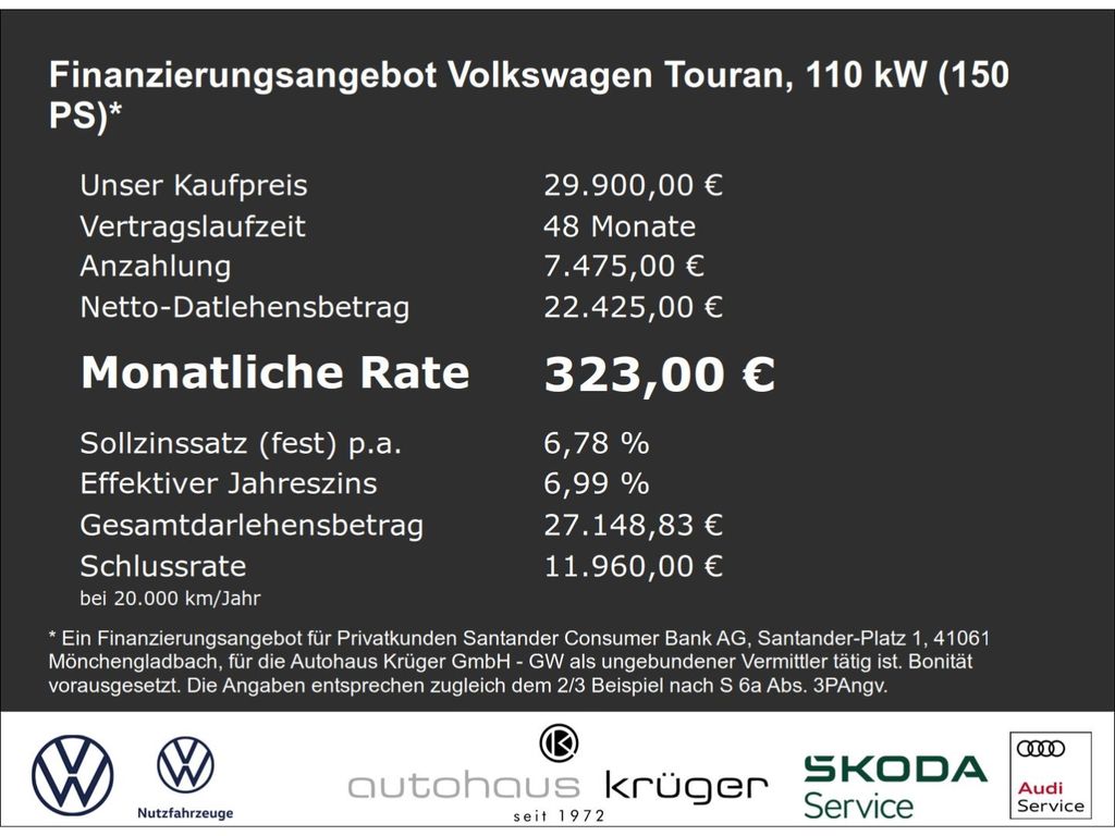 Volkswagen Touran 2023