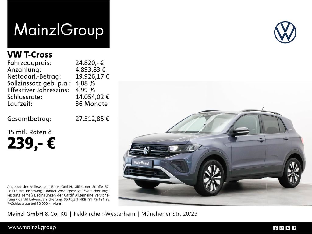 Volkswagen T-Cross 2025