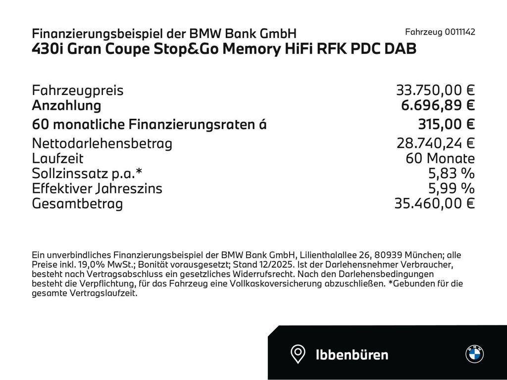 BMW 430 Gran Coupé 2023