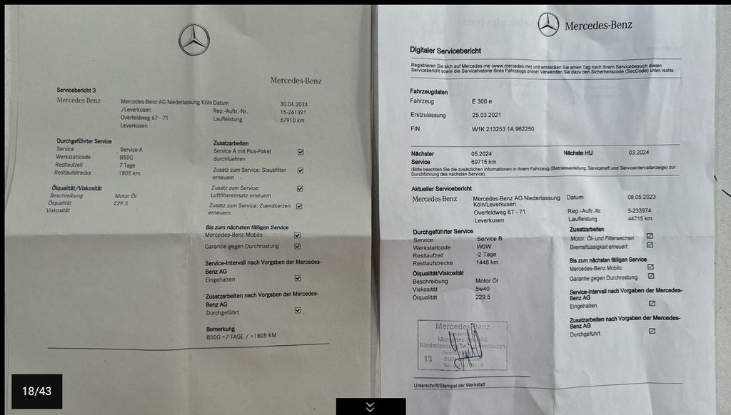 Mercedes-Benz E 300 2021