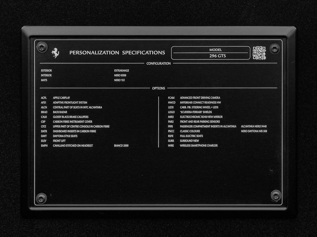 Ferrari 296 GTS 2023
