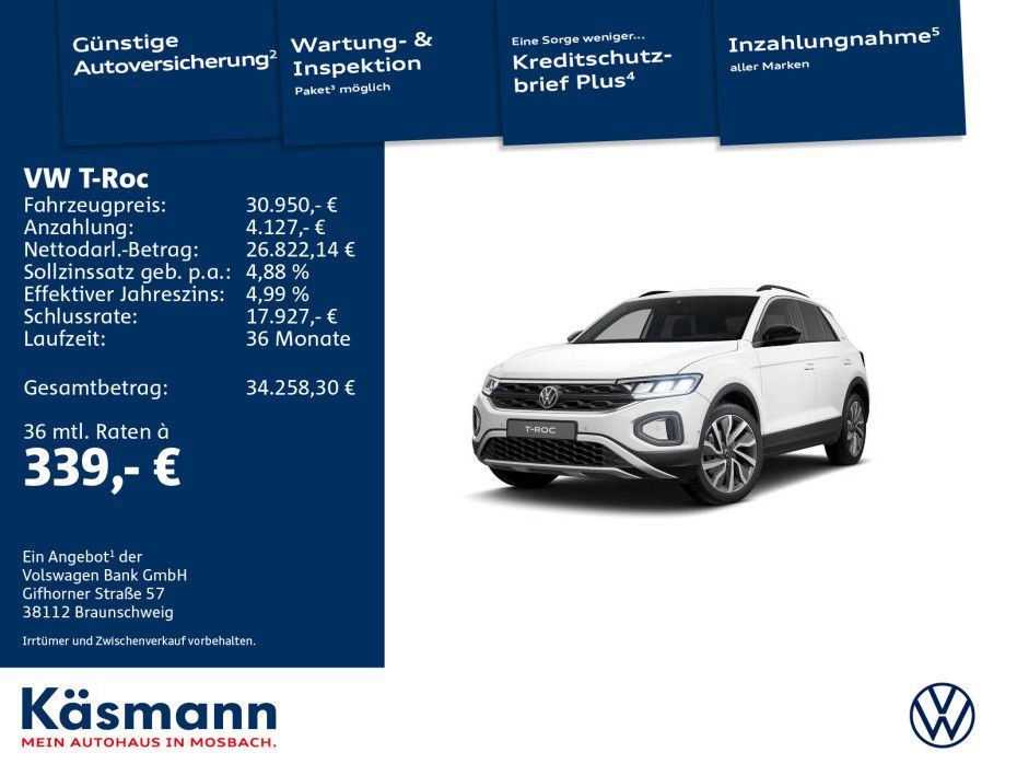 Volkswagen T-Roc 2025