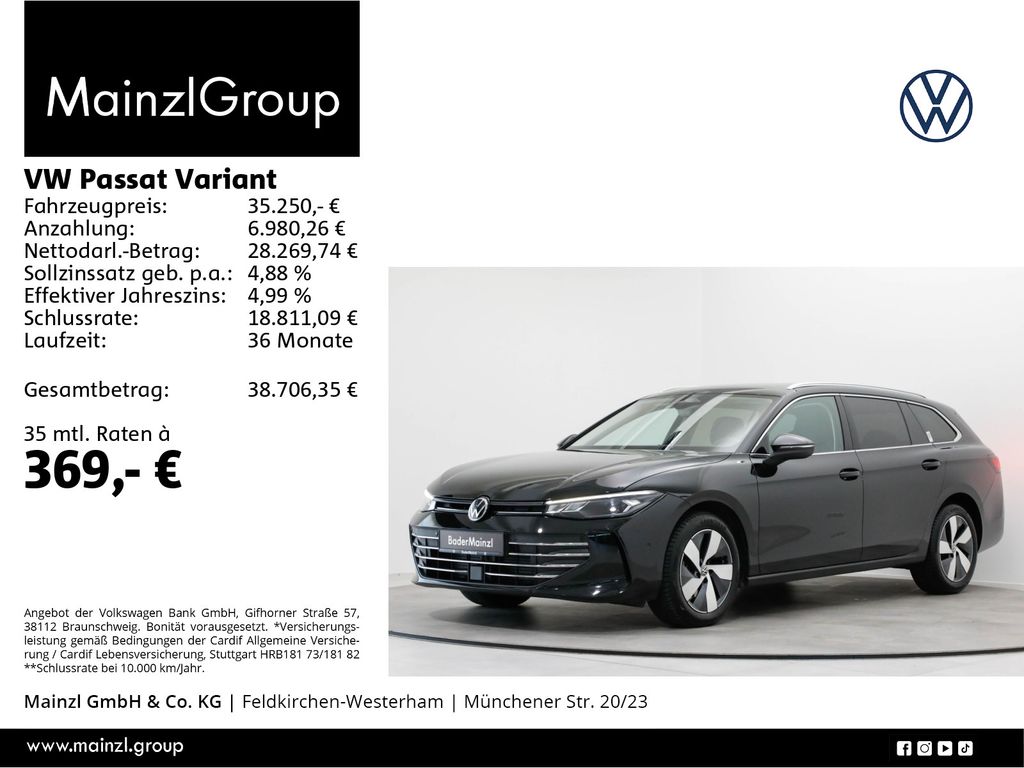 Volkswagen Passat Variant 2025