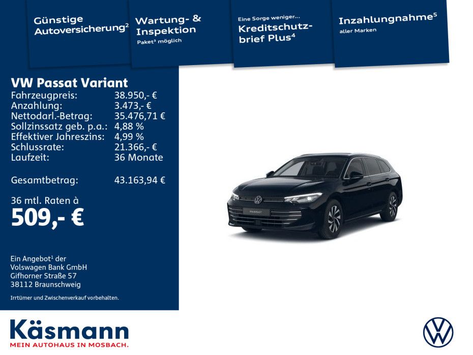 Volkswagen Passat Variant 2025