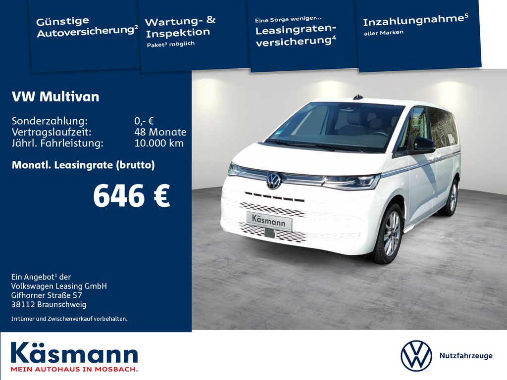 Volkswagen T7 Multivan 2023