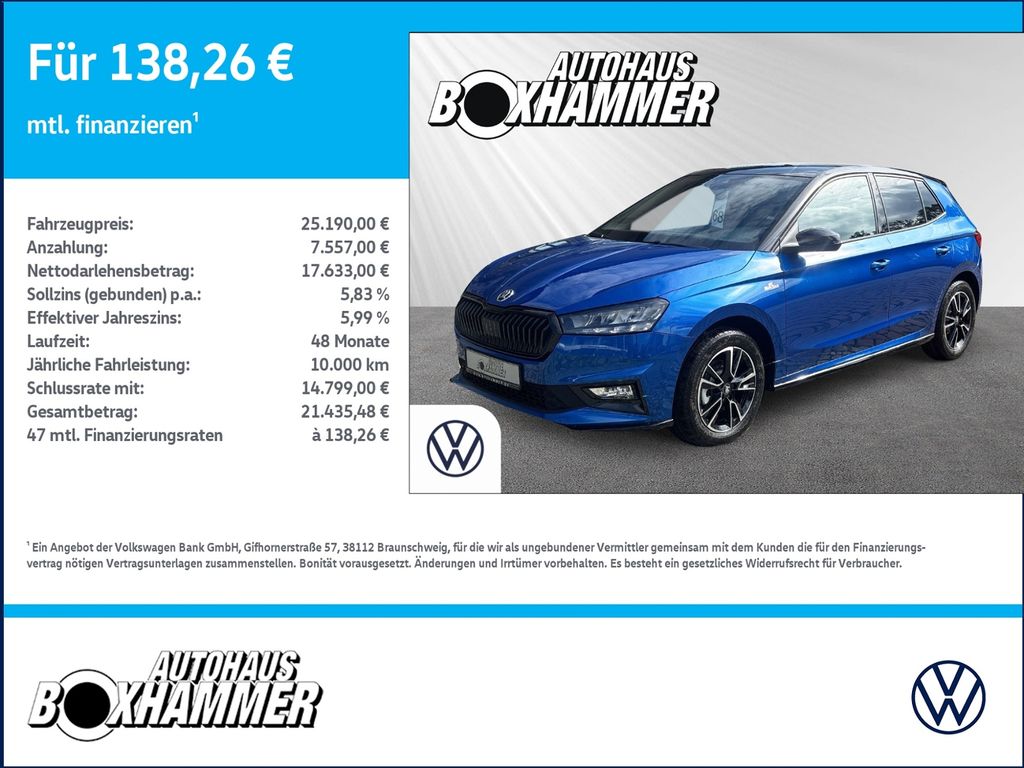 Skoda Fabia 2025