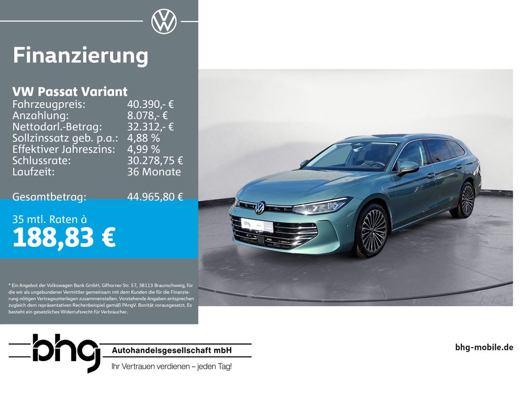Volkswagen Passat Variant 2025