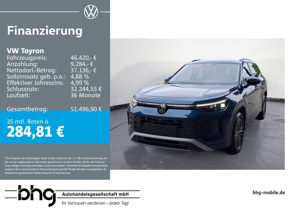 Volkswagen Tayron 2025