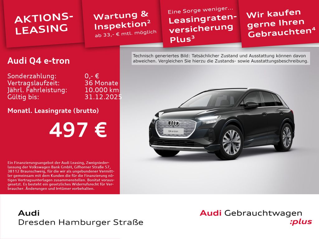 Audi Q4 e-tron 2025