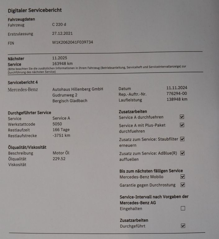 Mercedes-Benz C 220 2021