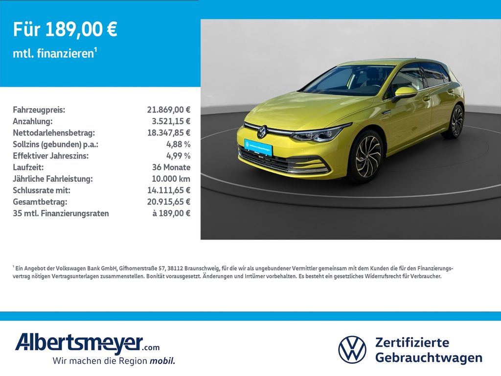 Volkswagen Golf 2022