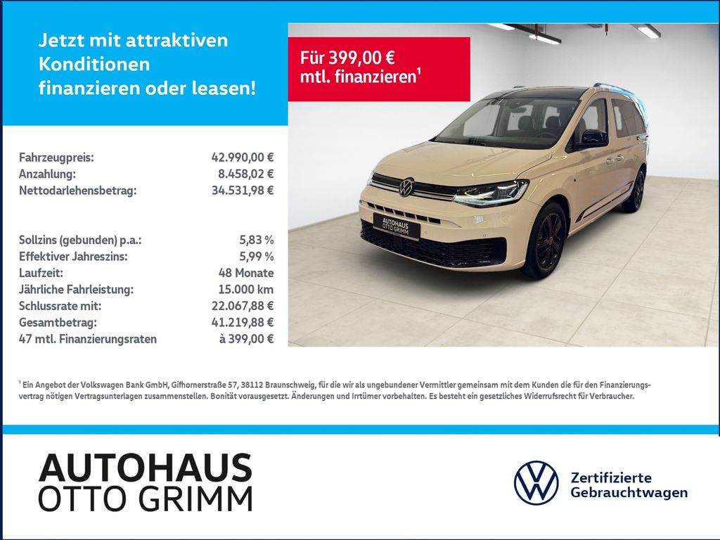 Volkswagen Caddy Maxi 2025