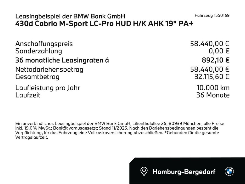 BMW 430 2025