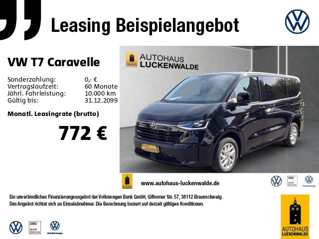Volkswagen T7 Caravelle 2025