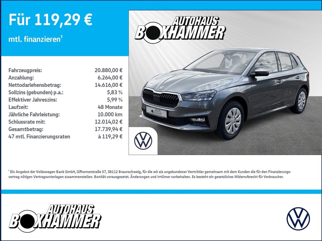 Skoda Fabia 2025
