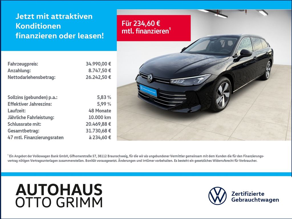 Volkswagen Passat Variant 2025