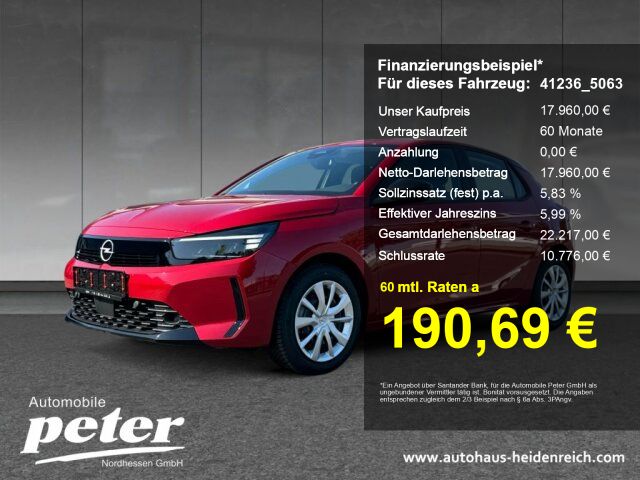 Opel Corsa 2025